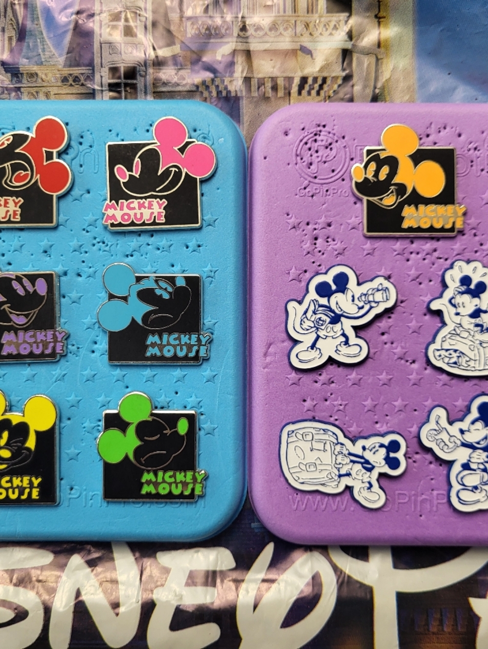 Disney Vacation Club Mickey Set & Mockey Expressions Pins Collection - COMPLETE